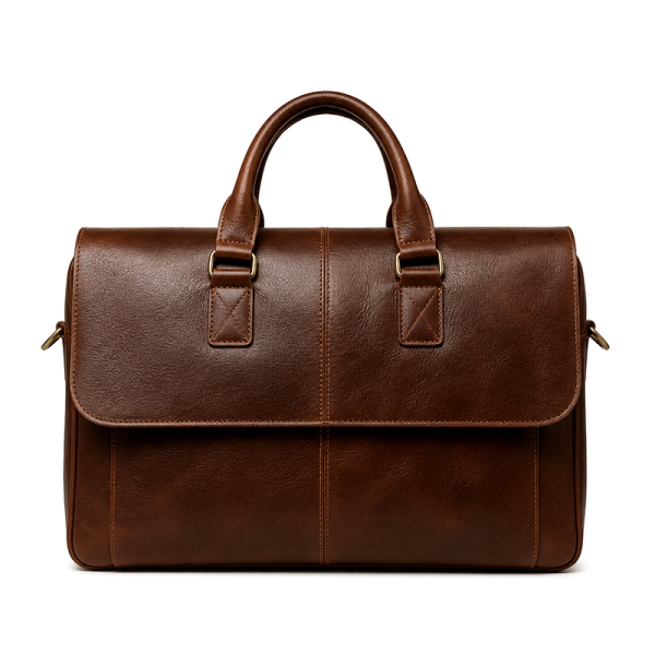 Men's Brown Business Handbag | 2026