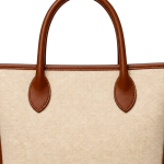 Women's Beige Canvas Handbag | 2026