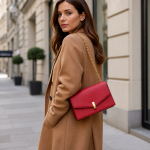 Women's Red Chain Handbag | 2026