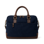 Men's Navy Canvas Handbag | 2026
