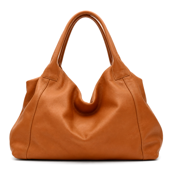 Women's Soft Cognac Handbag | 2026