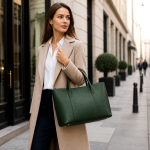 Women's Forest Green Commute Handbag | 2026