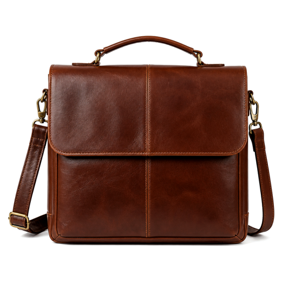 Men's Brown Shoulder Brief | 2026