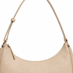 Women's Beige Crescent Bag | 2026