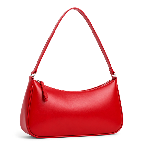 Women's Red Underarm Bag | 2026