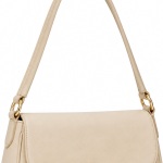 Women's Cream Flap Shoulder Bag | 2026