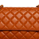 Women's Cognac Quilted Shoulder | 2026