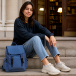 Campus Blue Backpack | 2026