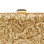 Women's Gold Sequin Clutch | 2026