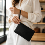 Women's Black Wristlet | 2026