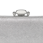 Women's Silver Clasp Clutch | 2026
