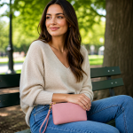 Women's Pink Mini Clutch | 2026