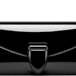 Women's Black Patent Clutch | 2026