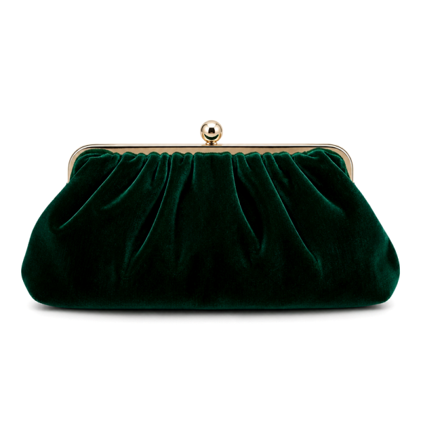 Women's Forest Velvet Clutch | 2026