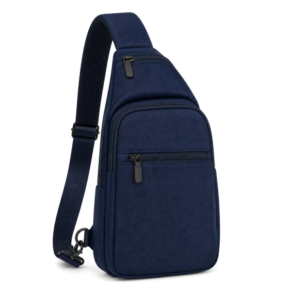 Men's Navy Sling Bag | 2026