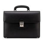 Men's Black Lock Briefcase | 2026