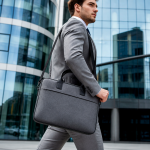 Men's Gray Business Briefcase | 2026