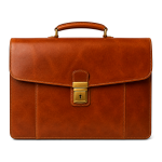 Men's Cognac Lawyer Briefcase | 2026