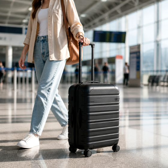 20-Inch Black Carry-On | 2026