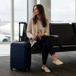 Quiet-Wheel Navy Carry-On | 2026