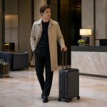 Aluminum Frame Black Carry-On | 2026
