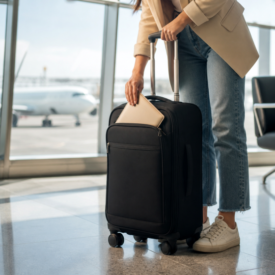 Softshell Black Carry-On | 2026