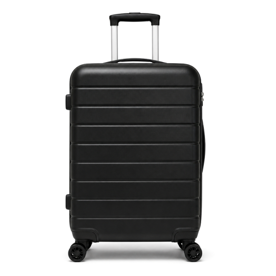 24-Inch Black Hardshell Suitcase | 2026