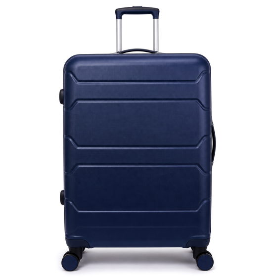 28-Inch Navy Large Suitcase | 2026