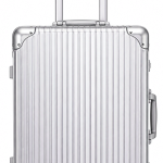 24-Inch Silver Aluminum Suitcase | 2026