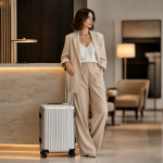 24-Inch Silver Aluminum Suitcase | 2026