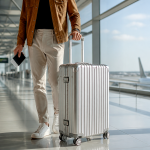 24-Inch Silver Aluminum Suitcase | 2026