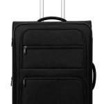 28-Inch Black Softshell Suitcase | 2026