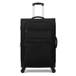 28-Inch Black Softshell Suitcase | 2026