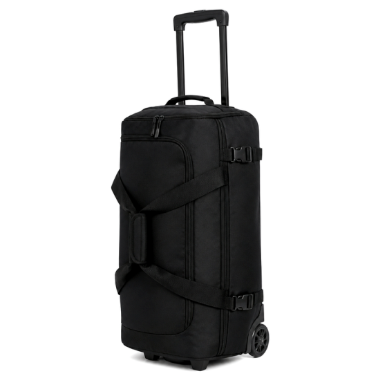 Wheeled Black Duffel | 2026