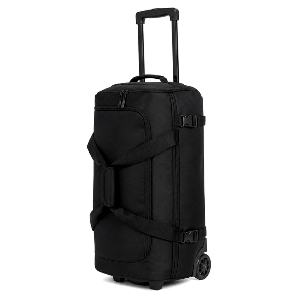 Wheeled Black Duffel | 2026