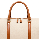 Women's Beige Canvas Duffel | 2026