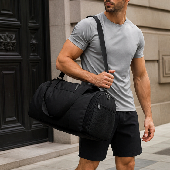 Large Black Duffel | 2026