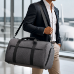 Men's Gray Business Duffel | 2026