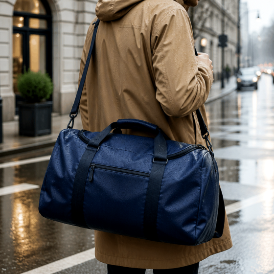 Waterproof Navy Duffel | 2026