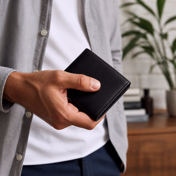Men's Slim Bifold Wallet | 2026